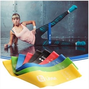 Exercise Resistance Loop Bands - Set of 5